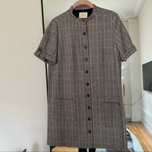 Sezane Houndstooth Mini